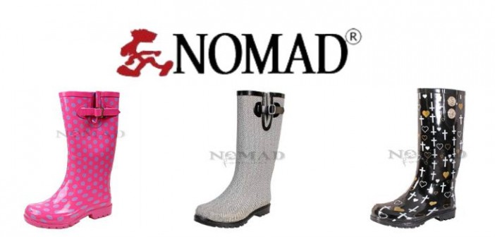 Nomad Footwear为女性推出了时尚雨靴