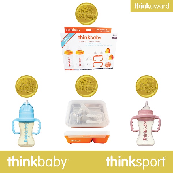 Thinkbaby和Thinksport获得了四项家庭选择奖