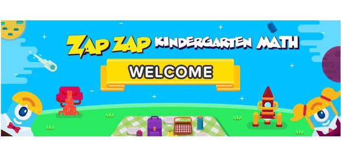 Zap Zap幼儿园数学让他们为上学做准备!