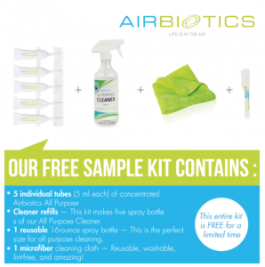 使用Airbiotics清洁健康和安全——无毒的益生菌清洁剂