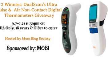 2名获奖者:DualScan的超脉冲和空气非接触式数字温度计赠品