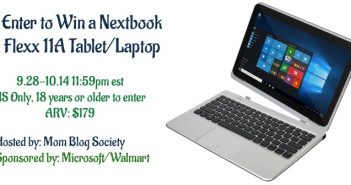 赢得你自己的Nextbook Flexx 11A平板电脑/笔记本电脑(arv $179.00)