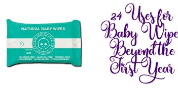 婴儿湿巾的24种用途