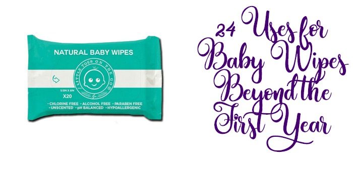 婴儿湿巾的24种用途