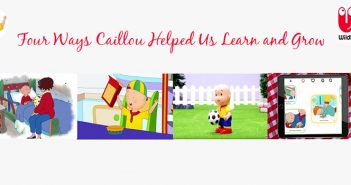 Caillou帮助我们学习和成长的四种方式